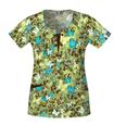 Flying Free Split Neck Top